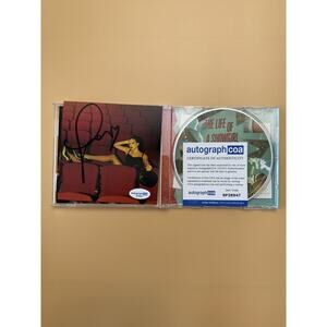 SIGNED Taylor Swift Life Of A Showgirl ACOA Photo 4 CD SP28947
